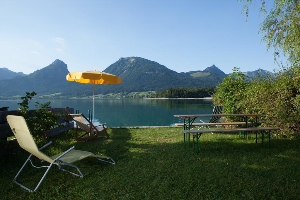 Hupfmuehle Pension Sankt Wolfgang im Salzkammergut Exterior foto
