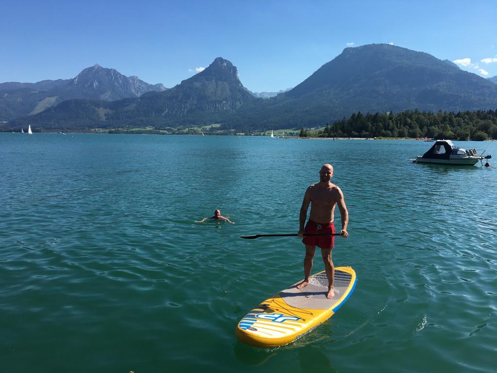 Hupfmuehle Pension Sankt Wolfgang im Salzkammergut Exterior foto